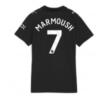 Manchester City Omar Marmoush #7 Koszulka Wyjazdowa damskie 2025-26 Krótki Rękaw
